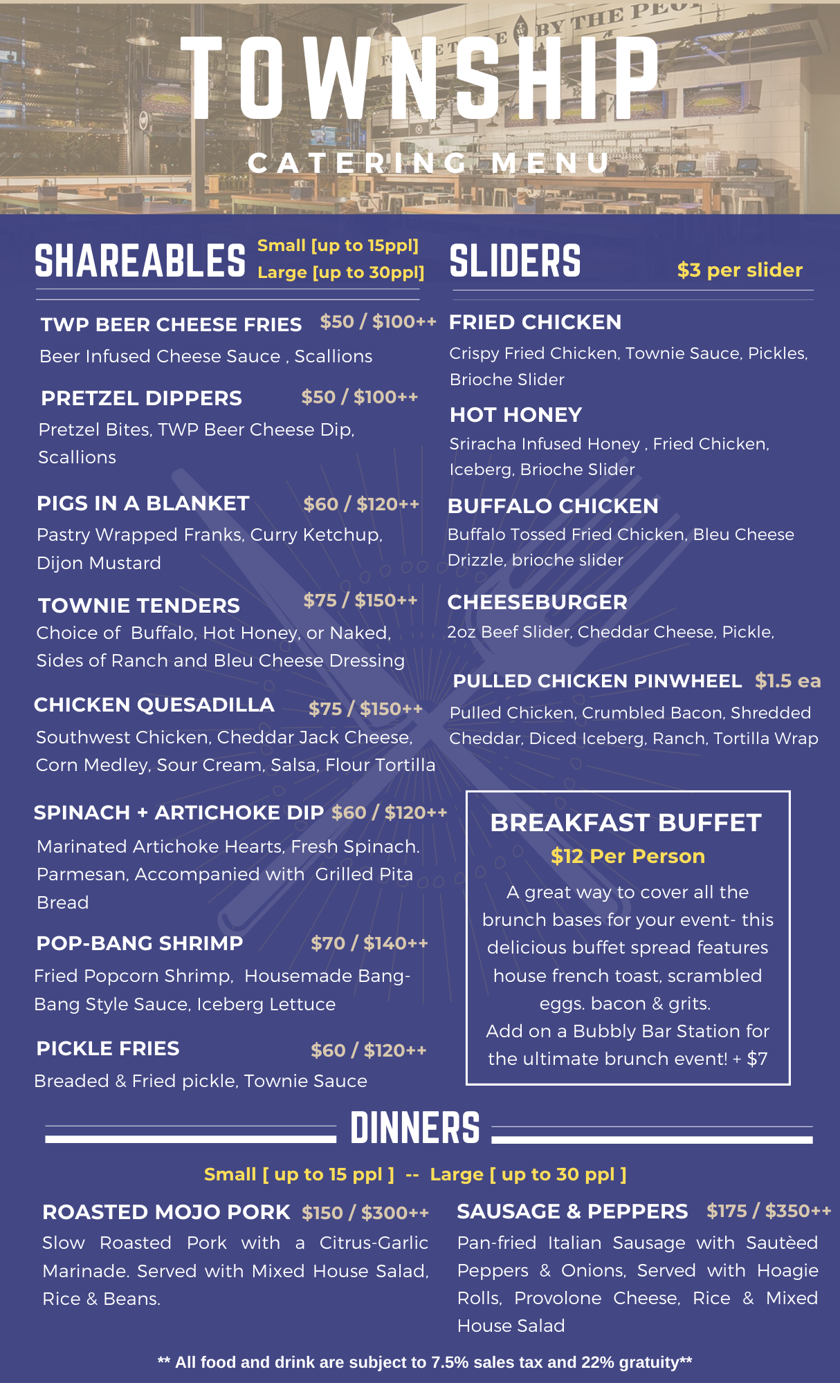 Lunch & Dinner Menu, page 