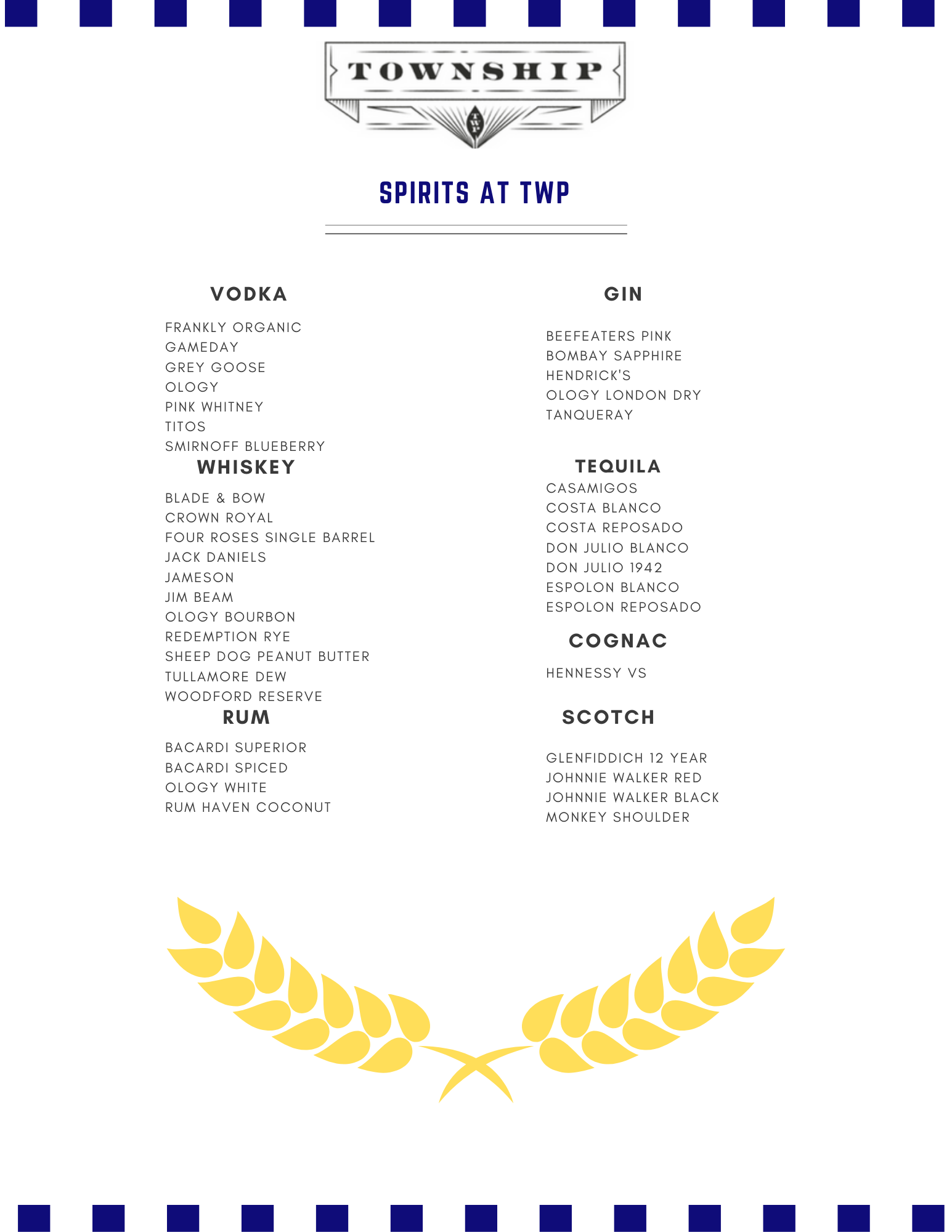 Lunch & Dinner Menu, page 